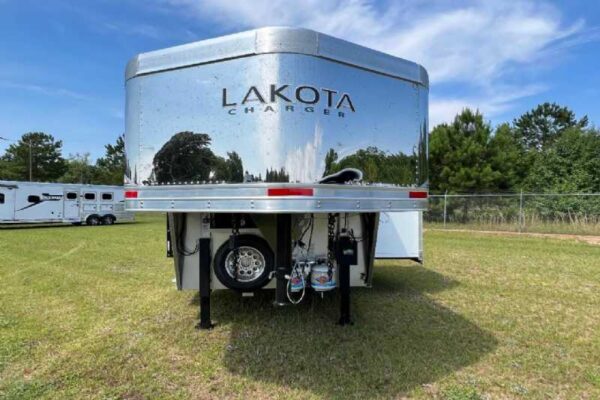2024 Lakota Charger LE81413SR Stock Trailer with 13′ Short Wall