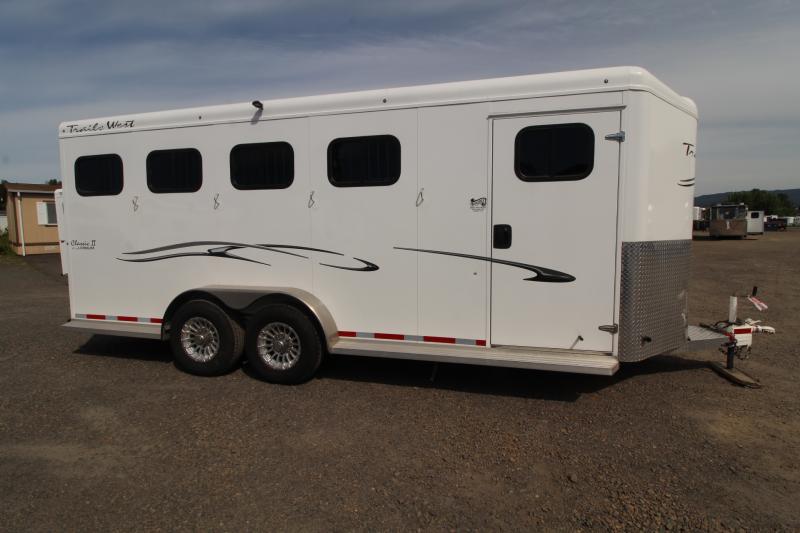 2019 Trails West Manufacturing Classic II 4 Horse Trailer