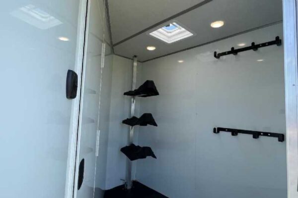 2024 Bison Trail Hand 708160 Stock Trailer with 8′ Short Wall