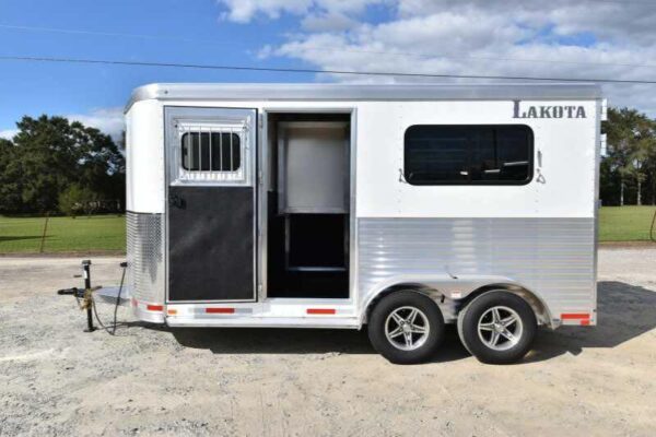 2018 Lakota 2HBPST 2 Horse Trailer