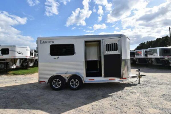 2018 Lakota 2HBPST 2 Horse Trailer