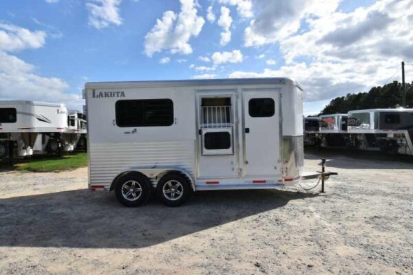 2018 Lakota 2HBPST 2 Horse Trailer