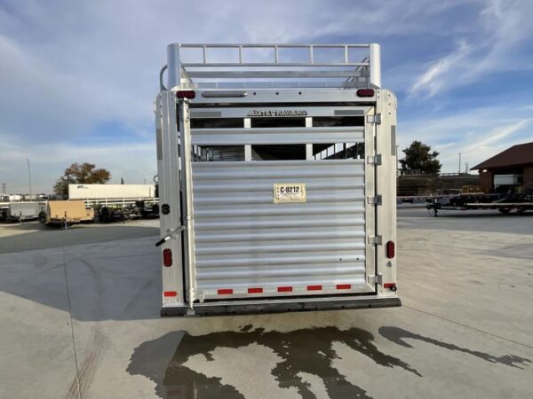 NEW 2024 Elite Trailers 5 Horse Stock Combo BP Horse Trailer
