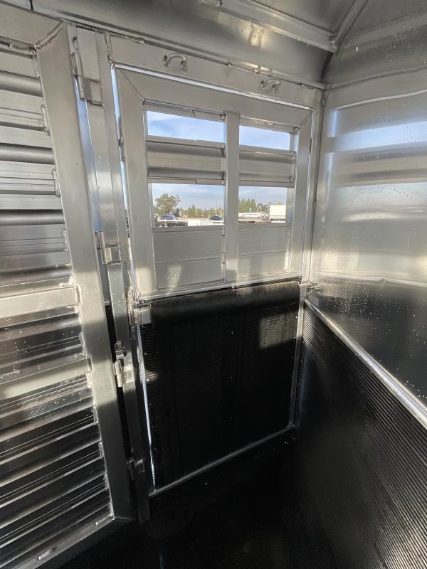 NEW 2024 Elite Trailers 5 Horse Stock Combo BP Horse Trailer