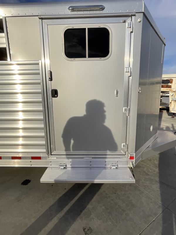 NEW 2024 Elite Trailers 5 Horse Stock Combo BP Horse Trailer