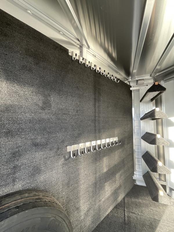 NEW 2024 Elite Trailers 5 Horse Stock Combo BP Horse Trailer