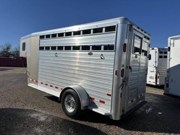 2012 Hart Trailers Short-Go Single Axle Stock / Stock Combo Trailer